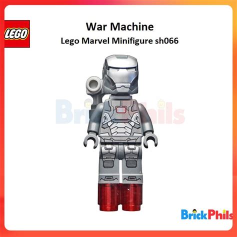 Lego Marvel Minifigure Sh066 War Machine Shopee Philippines