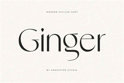 Ginger Font Dfonts