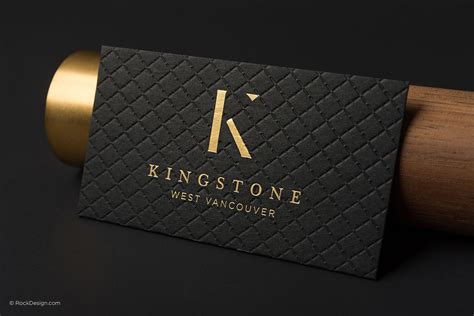 Triplex Business Cards Rockdesign Luxury Business Card Printing Luxury Business Cards Gold