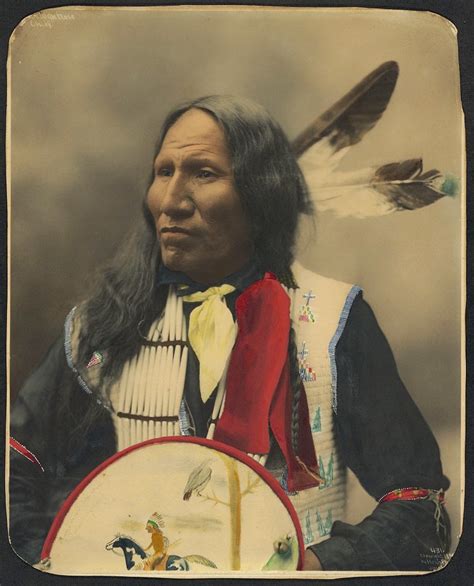 White Wolf 20 Remarkable Hand Colored Portraits Of Native Americans