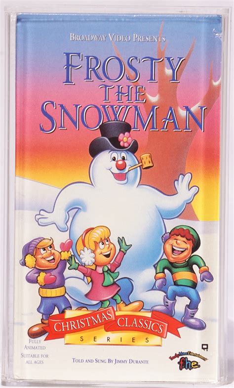 1993 Live Home Video Fhe Sealed Vhs Frosty The Snowman Christmas