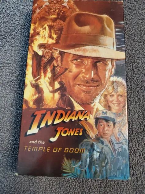 Indiana Jones And The Temple Of Doom Vhs Picclick