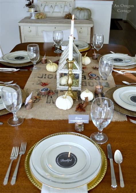 Beautiful And Unique Thanksgiving Tablescapes