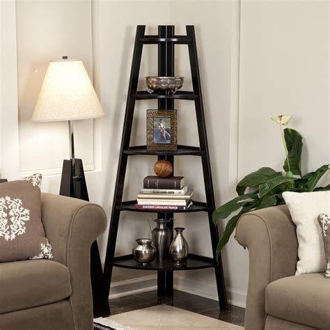 Plenty of bookcase corner to choose from. Top Twelve Corner Decoration Ideas - HomesFeed