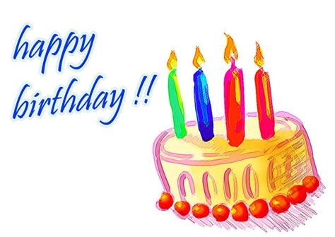 Happy Birthday Clip Art Free Download Clipartix