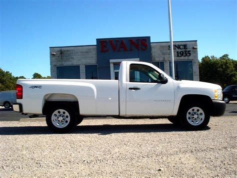 Used 2010 Chevrolet Silverado 1500 4x4 Regular Cab Long Bed For Sale In