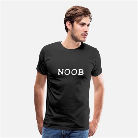 Noob Mens Premium T Shirt Spreadshirt