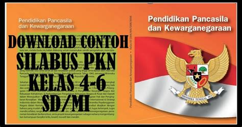 Contoh surat undangan sekolah sd. Download Contoh Silabus Mapel PKN Kelas 4-6 SD/MI Terbaru ...