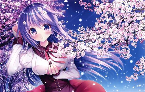 Anime Girl Spring Wallpapers Wallpaper Cave