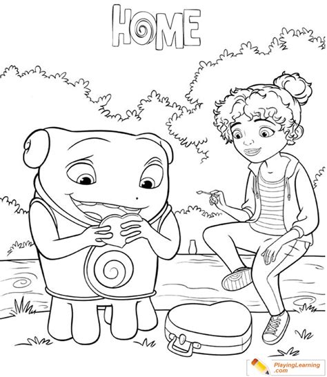 Home Movie Oh Coloring Page 05 Free Home Movie Oh Coloring Page