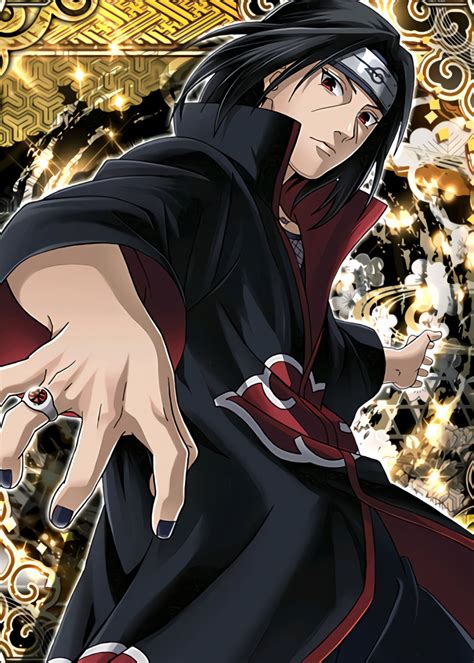 Itachi Ochiha Poster By Onepiecetreasure Displate Itachi Itachi Hot