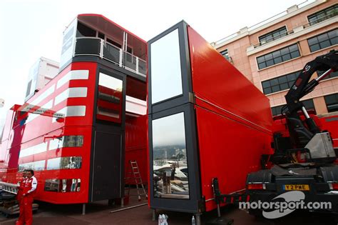 Ferrari Motorhome At Monaco Gp