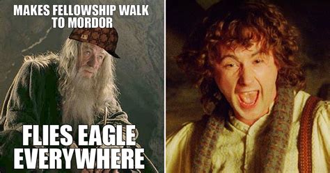 25 Lord Of The Rings Logic Memes That Prove The Series Makes No Sense