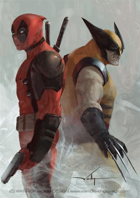 Deadpool Vs Wolverine By Walek05 On Deviantart Wolverine Art