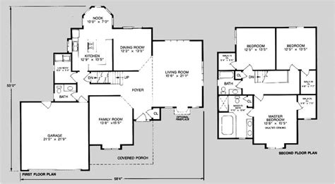2500 square feet (232 square meter) (278 square yards) contemporary mix, 5 bedroom house exterior. 2500 Sqft 2 Story House Plans | plougonver.com