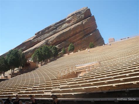 Red Rock Amphitheatre Colorado By Anthea Slade Redbubble