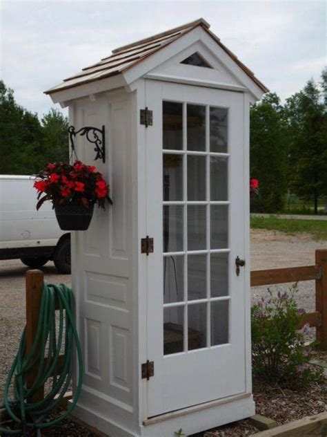 Repurposed Doors Project Turn Old Vintage Doors Into A Garden Shed