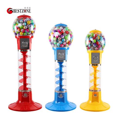 Candy Gumball Toy Capsules Vending Machine Bounce Ball China Vending Machinery And Toy Vending