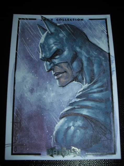 Batman Lucio Parrillo In Giovanni Zagarias Sketch Cards Collection