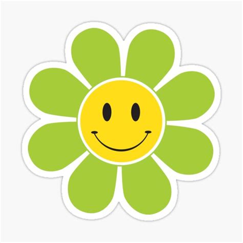 Flower With Smiley Face Ts And Merchandise Redbubble