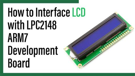 Interface Lcd With Lpc2148 Arm7 Pantechai