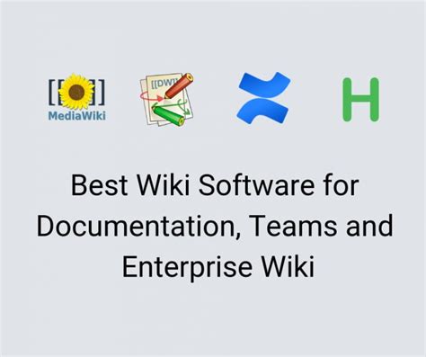 Best Wiki Software In 2023 Comparison Open Source Self Hosted Saas