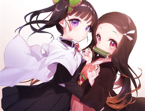 Nezuko X Kanao Anime Anime Chibi Demon