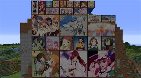 Download 22 Anime Painting Minecraft Texture Pack