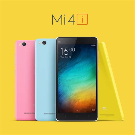 Xiaomi Unveils The Mi 4i With A 5 Inch Hd Display Snapdragon 615 And