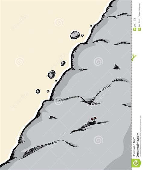 Falling Rocks Stock Vector Illustration Of Rocky Illustration 21977454