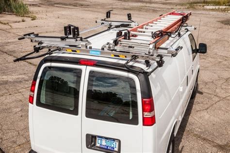 Commercial Ladder Rack For Your Gmc Van Commercial Upfits