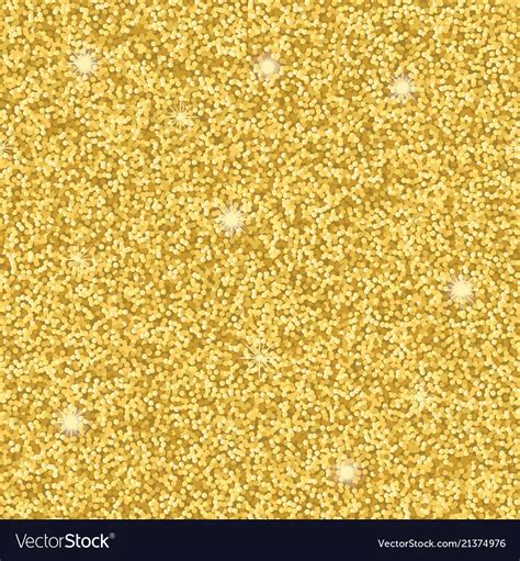 Seamless Gold Glitter Pattern Royalty Free Vector Image