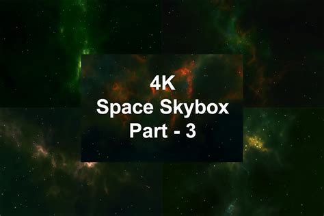 4k Space Skybox Part 3 2d Sky Unity Asset Store