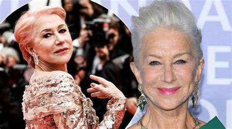 Helen Mirren Is Happy Looking Her Age At 75 And Has No Plans For