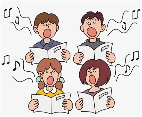 Choir Singing Clipart Clipart Library Clip Art Library