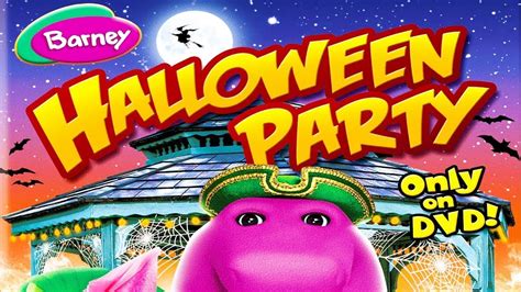 Barney Halloween Party Youtube
