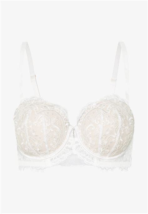 Ann Summers Fiercely Sexy Strapless Balcony Bügel Bh Whitenude