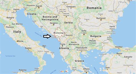Montenegro map — satellite images of montenegro. Montenegro Map and Map of Montenegro, Montenegro on Map ...