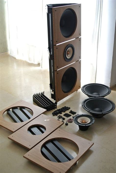 Trio15 Tb Open Baffle Speakers One Assembled One Ready For Assembly