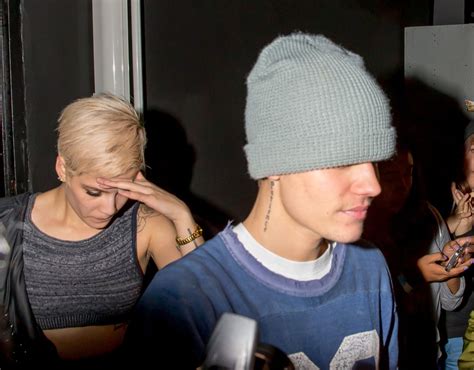 Halsey And Justin Bieber Leaves His American Music Awards After Party 11 22 2015 Hawtcelebs