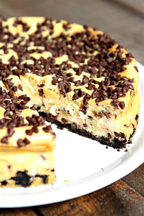 They're also perfect for entertaining as they make for a lovely presentation and your guests. Chocolate Chip Cheesecake - Recipe Girl