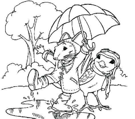 Cloudy Day Coloring Pages At Free Printable