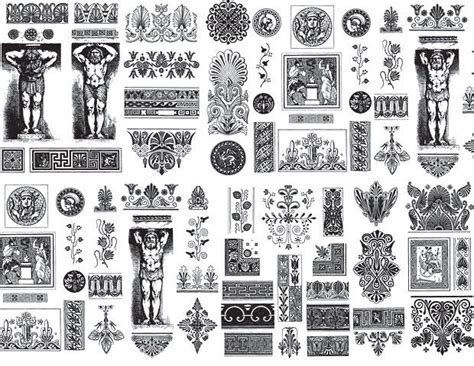 greek vector ornament designs free vectors and graphics ornaments design greek mythology