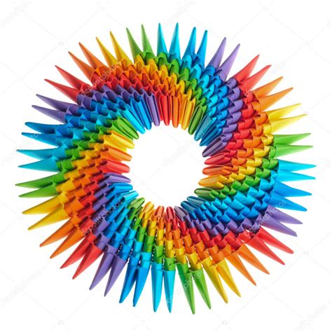 Origami Rainbow 3d — Stock Photo © Oksixx 6254384