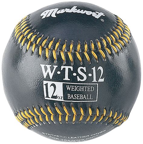 Markwort Synthetic 9 Inch Cover Weighted Baseball Green 9 Oz Wts9