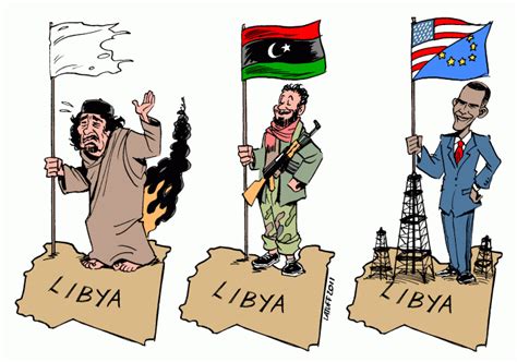 Political Cartoon The Flags Of Libya The Red Phoenix