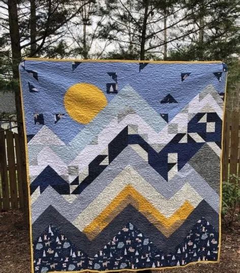 17 Majestic Mountain Quilt Pattern Ideas To Try