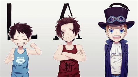 One Piece Ace Luffy And Sabo Hd Anime Wallpapers Hd Wallpapers Id
