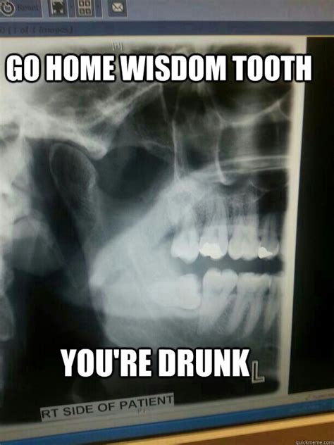 Wisdom Tooth Memes Quickmeme