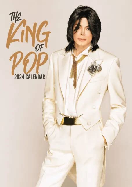 Michael Jackson 2024 A3 Wall Calendar By Rebel Music The Iconic King